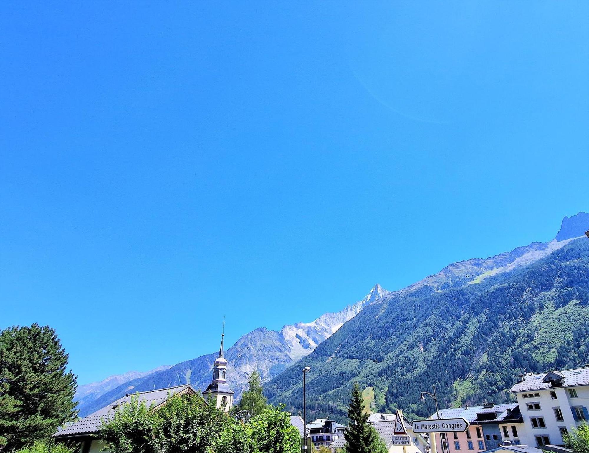 Le Majestic Superbe Appartement Centre Chamonix Camera foto